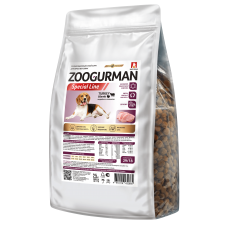 Полнорационный сухой корм для взрослых собак Zoogurman, Special line, Индейка с ягненком/ Turkey&Lamb, 2,5 кг